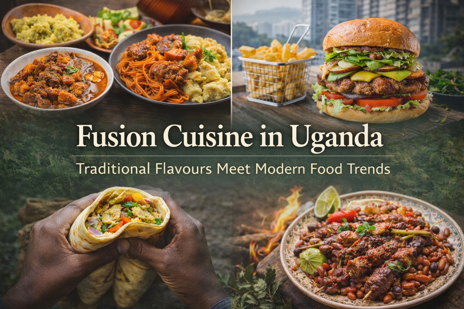 Fusion cuisine: how younger Ugandans combine traditional meals with global flavours — contemporary Ugandan food scene