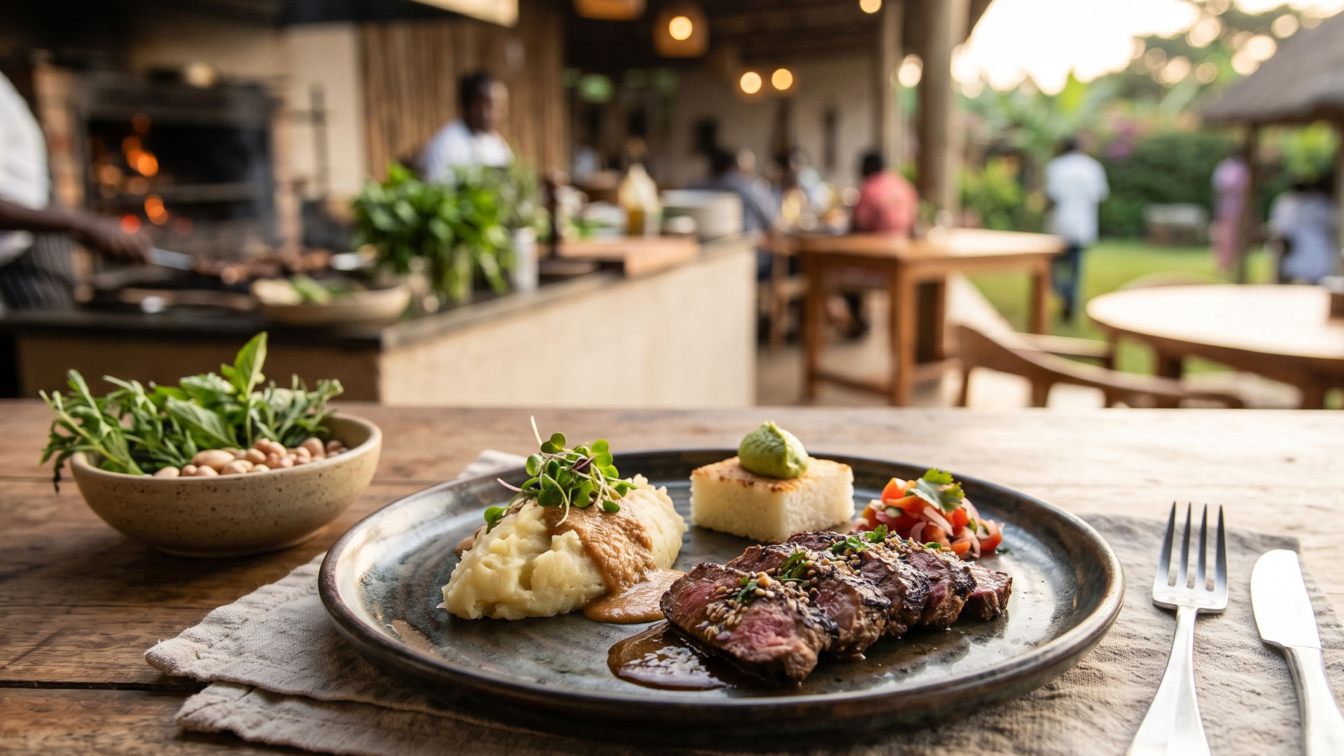 Fusion cuisine: how younger Ugandans combine traditional meals with global flavours — contemporary Ugandan food scene