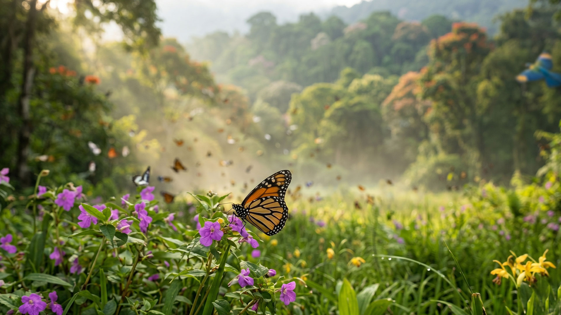 Seasonal Nature Events in Uganda: When to Witness Butterfly Migrations, Bird-Song Peaks & Blooming Forests