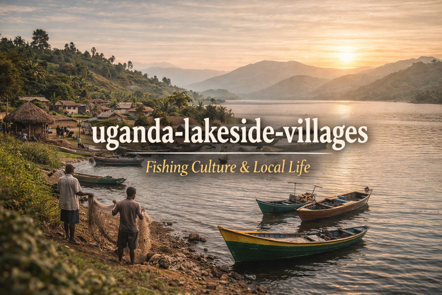 Lakeside villages around lesser-known lakes (not just Lake Victoria) — local life, fishing culture, and how to visit